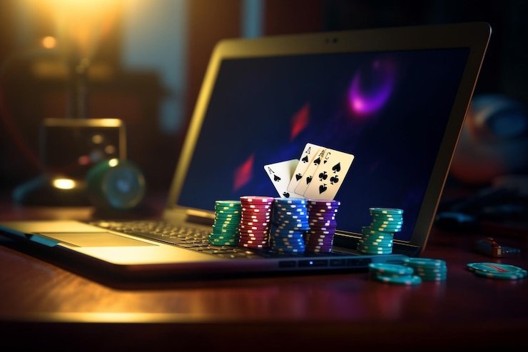 Close-up kartu dan hasil permainan Speed Baccarat dengan dealer profesional di studio sky99 apk